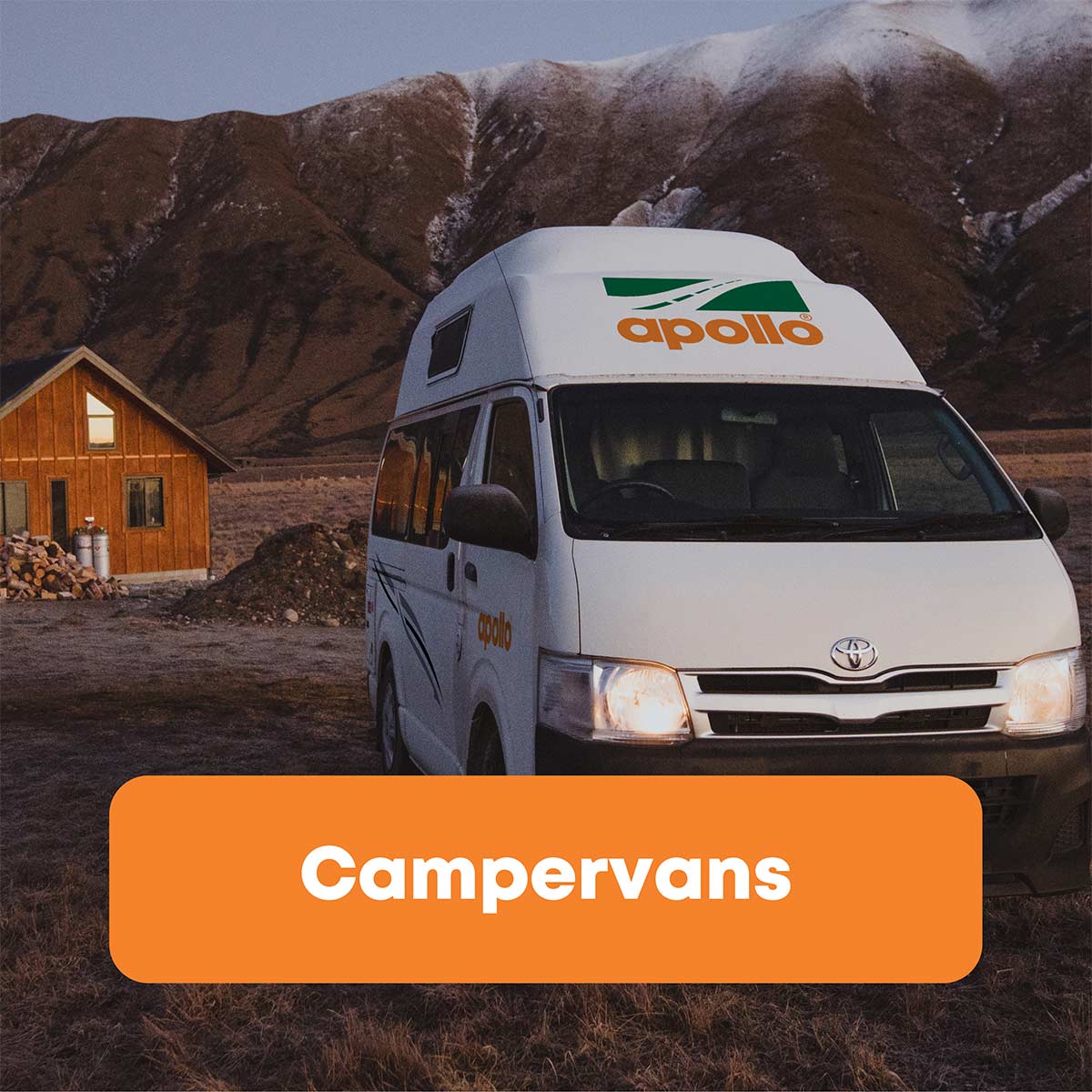 Campervan in New Zealand